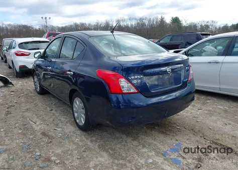 2012 Nissan Versa 1.6 Sv из США, поврежденный, VIN 3N1CN7AP3CL801907